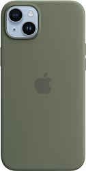 Foto van Apple iphone 14 plus back cover met magsafe olijfgroen
