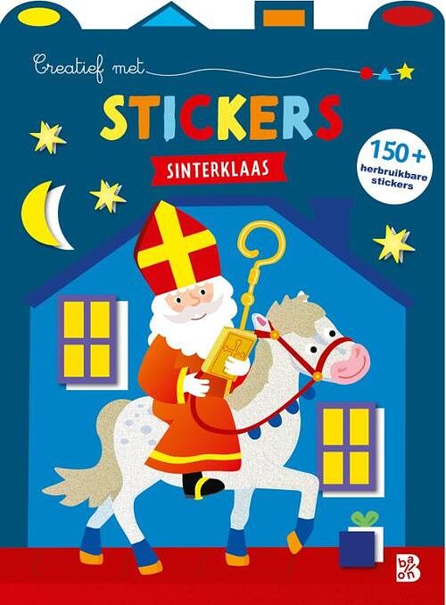 Foto van Creatief met stickers sinterklaas - paperback (9789403226255)