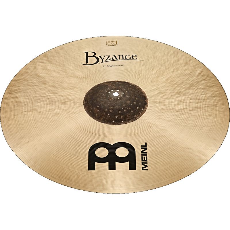 Foto van Meinl b21por byzance traditional polyphonic ride 21 inch