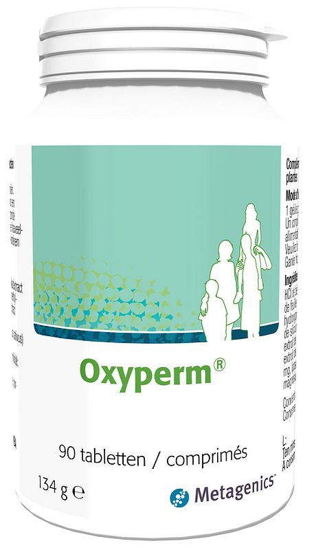 Foto van Metagenics oxyperm tabletten