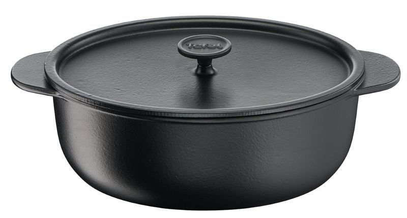 Foto van Tefal tradition gietijzeren braadpan 31 cm