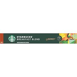 Foto van Starbucks® by nespresso® breakfast blend 10 koffiecups bij jumbo