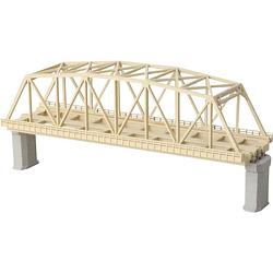 Foto van Rokuhan 7297044 z vakwerkbrug 2 sporen z rokuhan rails (met ballastbed) beige