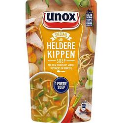 Foto van Unox speciaal soep heldere kippensoep 300ml bij jumbo