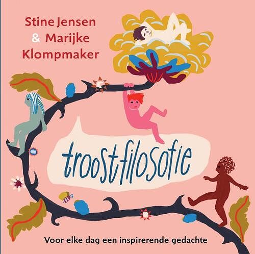 Foto van Troostfilosofie - stine jensen - hardcover (9789020622478)