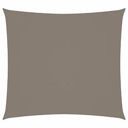 Foto van Vidaxl zonnescherm rechthoekig 2,5x3 m oxford stof taupe