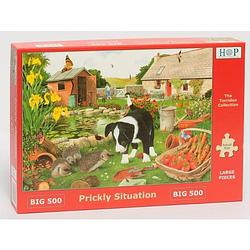 Foto van Prickly situation puzzel 500 xl stukjes
