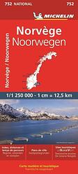 Foto van Michelin 752 noorwegen - paperback (9782067172722)