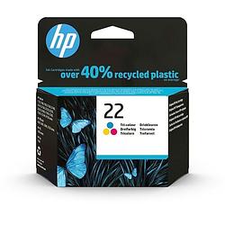 Foto van Hp cartridge hp22ink 3 pack - instant ink (cyaan, magenta, geel)