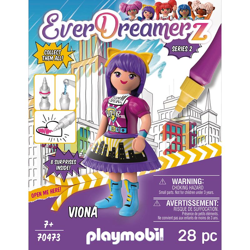 Foto van Playmobil everdreamerz viona ""comic world"" 70473