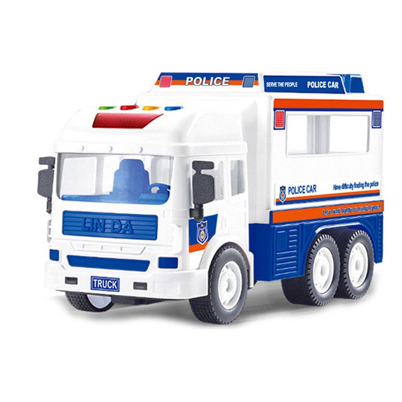 Foto van Luna politiewagen junior 25 cm blauw/wit