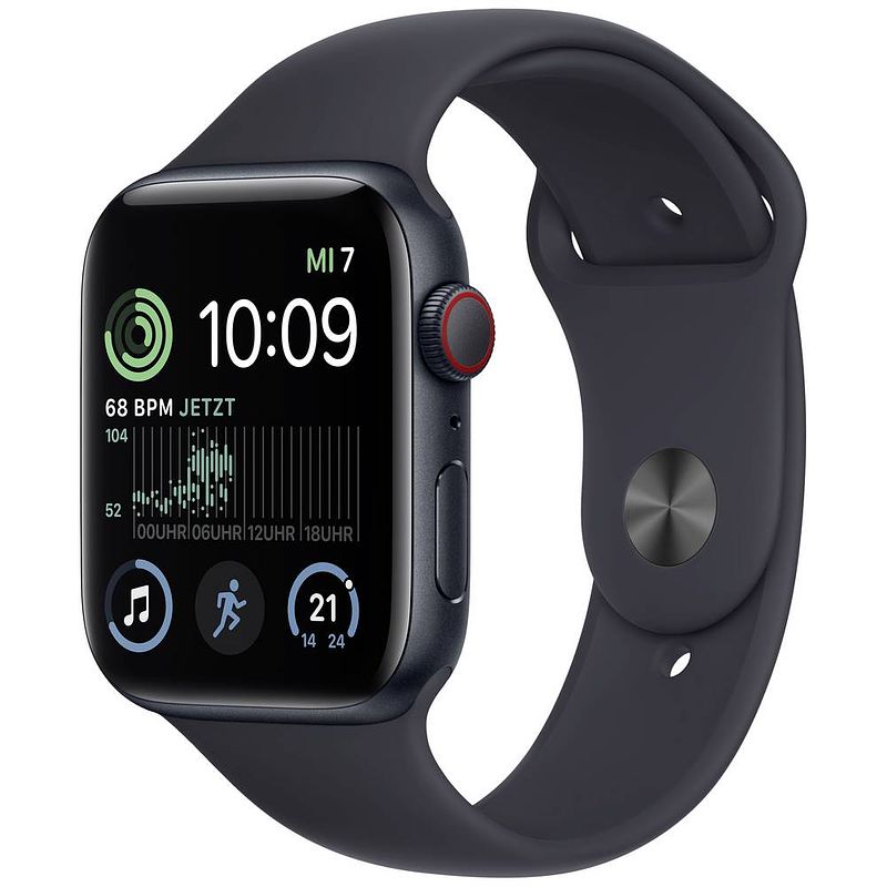 Foto van Apple watch se (3. generation) apple watch 44 mm middernacht