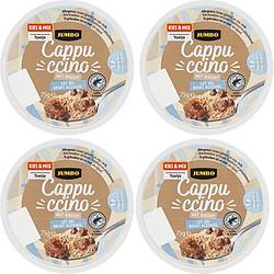 Foto van Jumbo cappuccino mousse met biscuit 4 x 75 g bevat alcohol