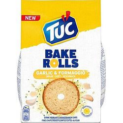 Foto van Lu tuc bake rolls crackers garlic & parmesan 150g bij jumbo