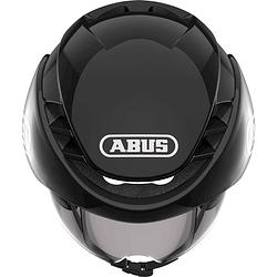 Foto van Abus helm gamechanger tri shiny black l 58-61cm