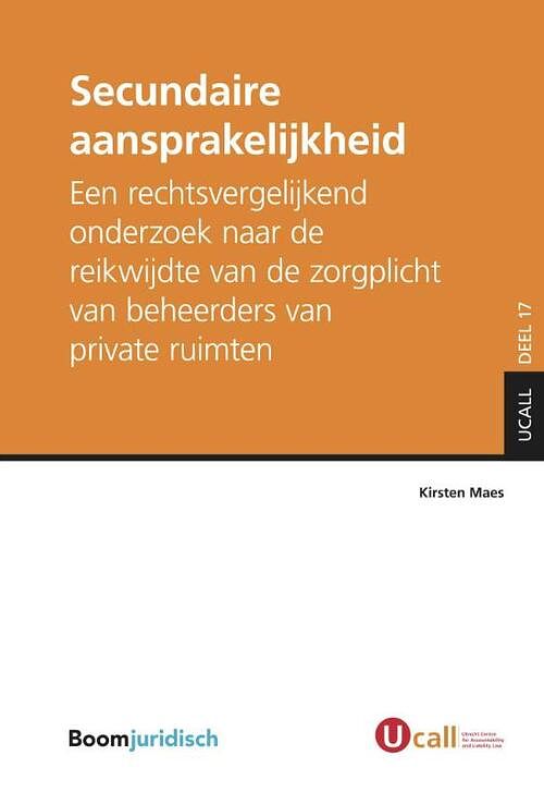 Foto van Secundaire aansprakelijkheid - kirsten maes - paperback (9789462908376)