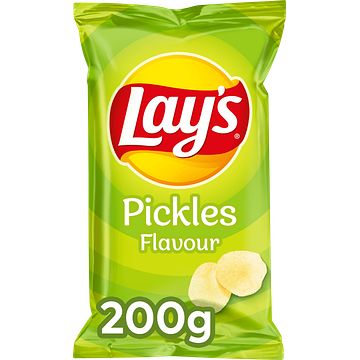 Foto van Lay's pickles augurk chips 200gr bij jumbo