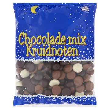 Foto van Chocolade mix kruidnoten 1000g bij jumbo