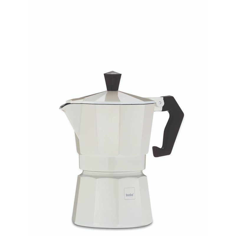 Foto van Espressomaker 3-kops, beige - kela italia