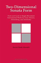 Foto van Two-dimensional sonata form - steven vande moortele - ebook (9789461660145)