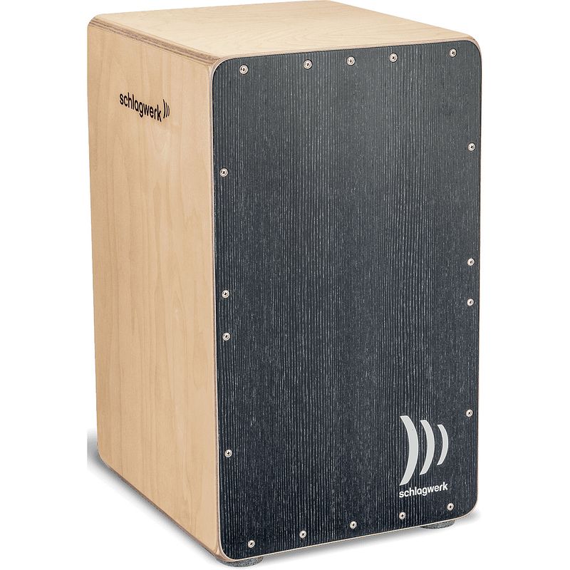 Foto van Schlagwerk cp5003 precise os black silver cajon