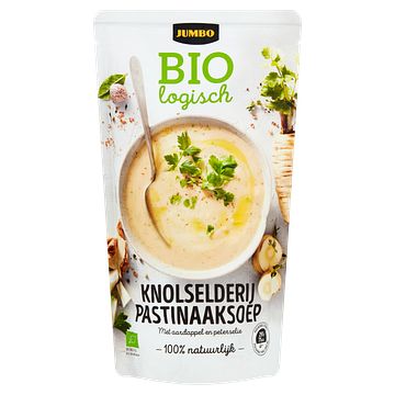 Foto van Jumbo knolselderijpastinaaksoep biologisch 570ml