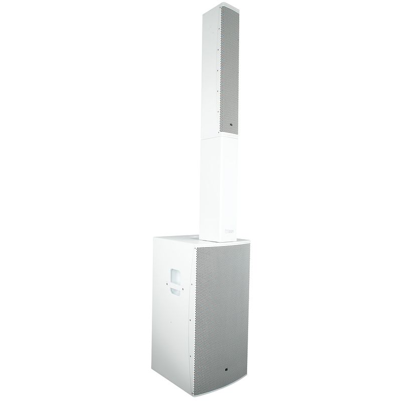 Foto van Dap frigga actief speaker-zuilsysteem, wit