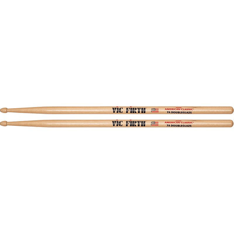 Foto van Vic firth 7adg american classic 7a doubleglaze drumstokken