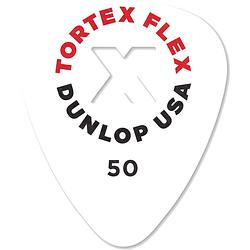 Foto van Dunlop 428xp050 tortex flex x pick .50mm plectrumset (12 stuks)