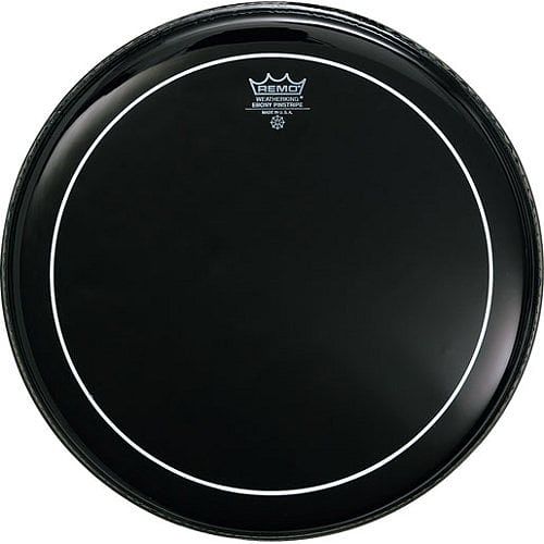 Foto van Remo es-0610-ps 10 inch ebony pinstripe drumvel