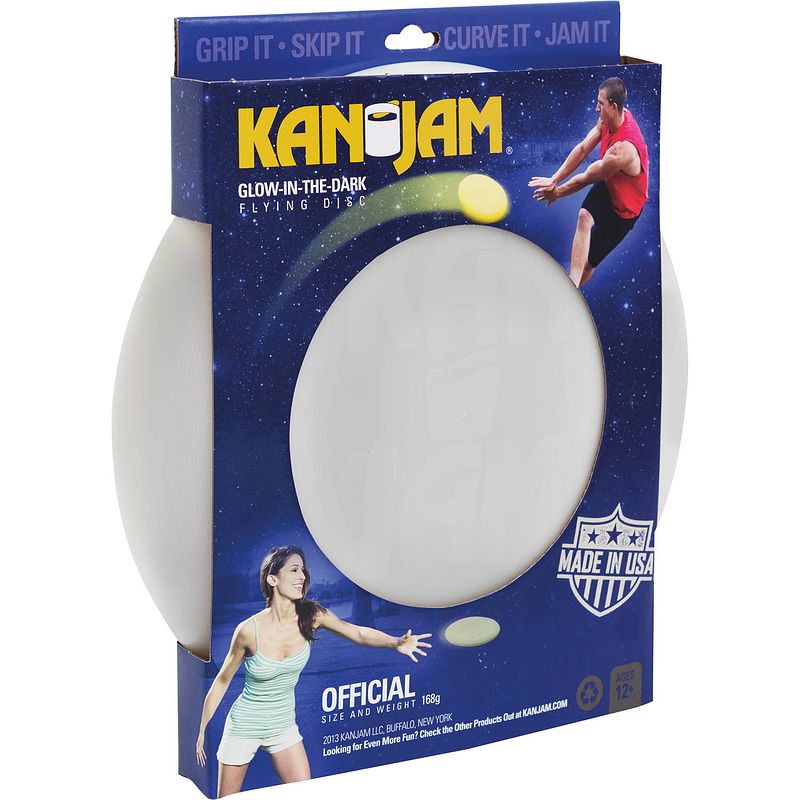 Foto van Kanjam disc glow in the dark