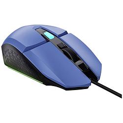 Foto van Trust gxt109b felox gaming-muis kabelgebonden optisch blauw 6 toetsen 6400 dpi verlicht