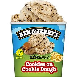 Foto van Ben & jerry'ss nondairy cookies on cookie dough met havermelk 465ml bij jumbo