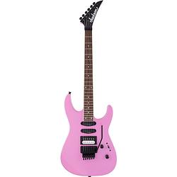 Foto van Jackson x series soloist sl1x platinum pink elektrische gitaar met floyd rose