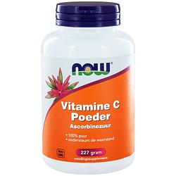 Foto van Now vitamine c poeder 100% ascorbinezuur