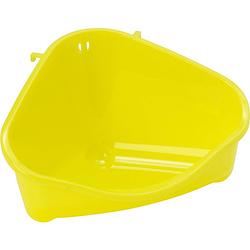 Foto van Moderna plastic klein knaagdiertoilet met haak yellow