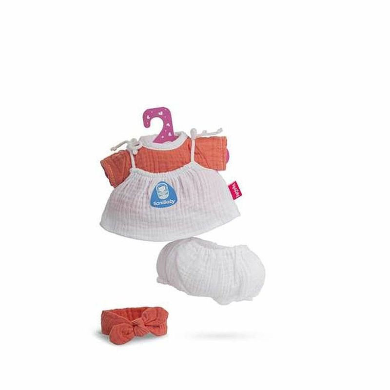 Foto van Poppenkleertjes berjuan sanibaby koraal (28 cm)