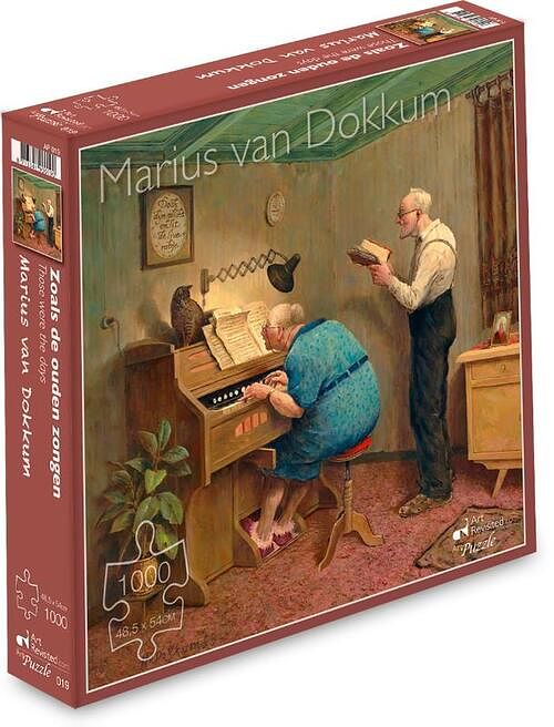 Foto van Marius van dokkum puzzel - zoals de ouden zongen (1000 stukjes) - puzzel;puzzel (8713341900190)