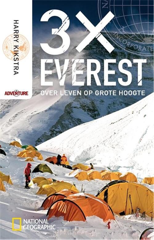 Foto van 3 x everest - harry kikstra - ebook (9789048816088)