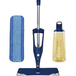 Foto van Bona premium spray mop - vloerwisser met spray - inclusief geoliede houten vloer reiniger & microvezel reinigingspad