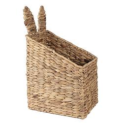 Foto van Clayre & eef opbergmand 25x18x20/42 cm bruin rotan mand bruin mand