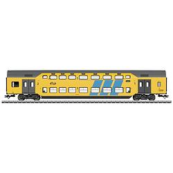 Foto van Märklin 43577 h0 dubbeldeksrijtuig van de ns ddm2/3-abv 1e/2e klas