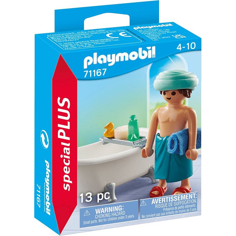 Foto van Playmobil special plus man with bathtub