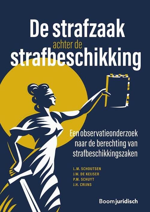 Foto van De strafzaak achter de strafbeschikking - j.h. crijns - paperback (9789462126626)