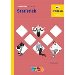 Foto van Bv in balans / statistiek / leerwerkboek