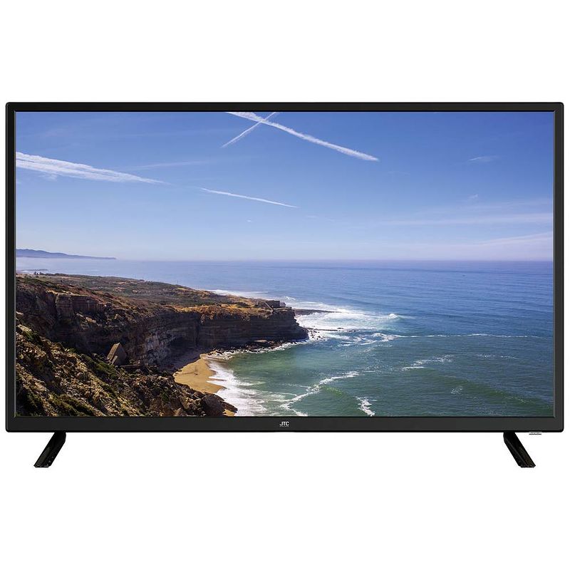 Foto van Jtc os23250hsa led-tv 80 cm 32 inch energielabel f (a - g) dvb-t2, dvb-c, dvb-s, hd ready, smart tv, wifi, ci+* zwart