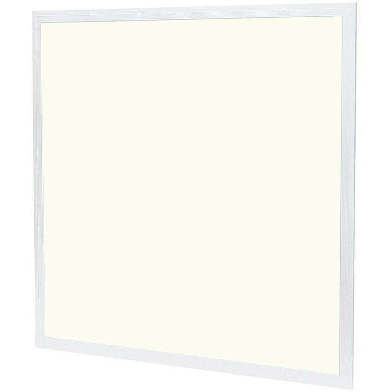 Foto van Led paneel - aigi limno slim - 60x60 - natuurlijk wit 4200k - 32w - smart led - slimme led - dimbaar - inbouw vierkant -