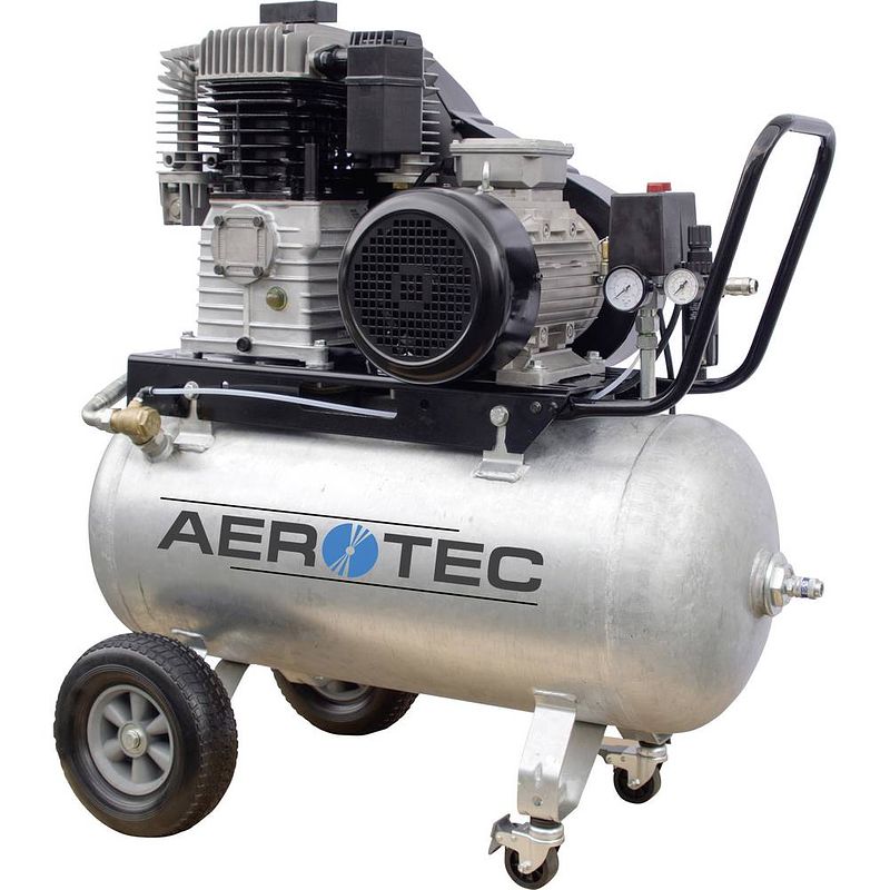 Foto van Aerotec 820-90 z pro pneumatische compressor 90 l 10 bar