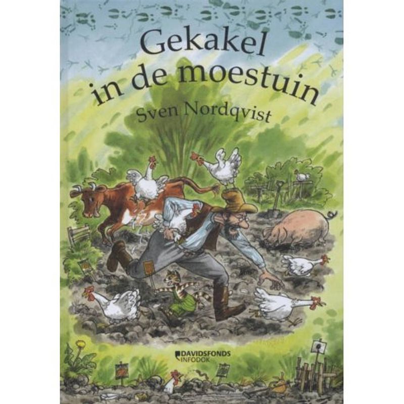 Foto van Gekakel in de moestuin - pettson en findus