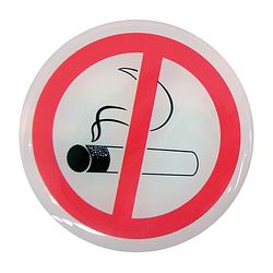Foto van Carpoint autosticker niet roken 45 mm wit/rood 2 stuks